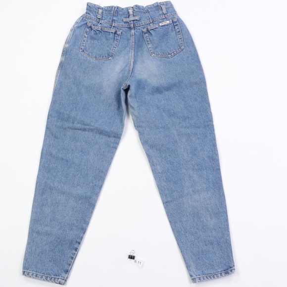 80s Womens Size 8 Distressed High Rise Mom Jeans - Picture 7 of 8